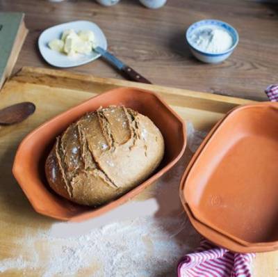 Римская кастрюля 4 литра коричневая Бродница