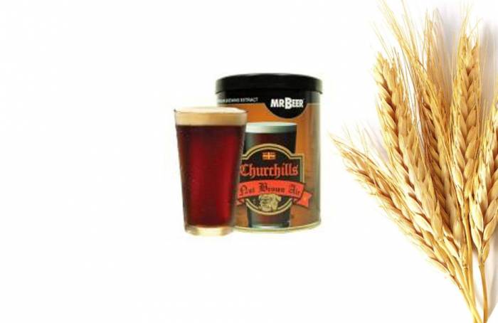 Купити Купити Купить Экстракт охмеленный MrBEER Churchills Nut Brown 1300 г Гудермес в Україні в Україні