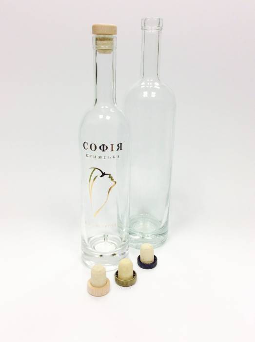 Купити Купити Купить алюминиевые колпачки с резьбой 28х18 мм Синий для винтовых бутылок Вилла в Україні в Україні