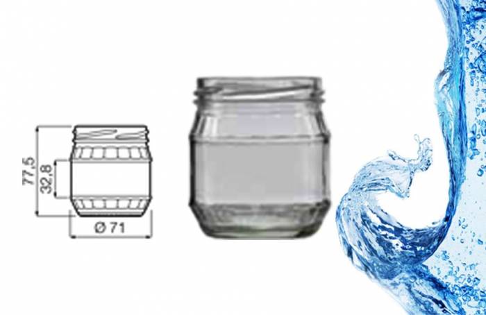 Банка стеклянная для заготовок Икорка 0,215 л 2 6