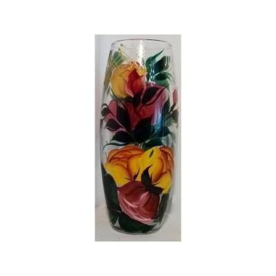 Художественная роспись на прозрачном стекле Шам