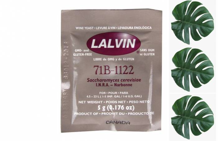 Купити Купити Винные дрожжи Lalvin 71B 1122   5 грамм Фейрах в Україні в Україні