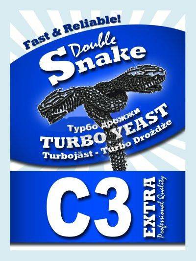 Купить турбо дрожжи DoubleSnake C3 Бинтимани