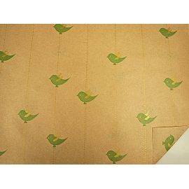 Бумага President 500 « Птички» зеленым