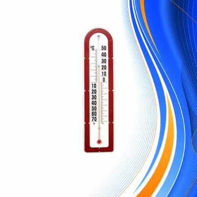 Термометр фасадный ТБН-3-М2-5 бордовый