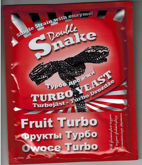 Купить турбо дрожжи DoubleSnake Fruit Turbo Бистра