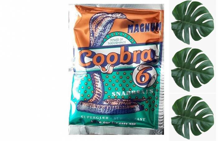 Купити Купити Cпиртовые дрожжи Coobra - 6 Magnum на 25 л в Україні в Україні