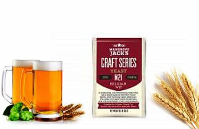 Дрожжи сухие Mangrove Jacks BELGIAN WIT M21 10 Г Жеода
