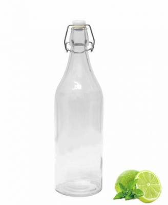 Бутылка с герметичной пробкой круглая 1 литр Констанцин