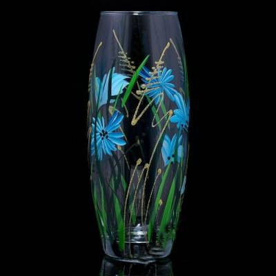 Художественная роспись на прозрачном стекле Шаула