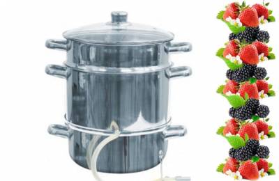 Соковарка нержавеющая сталь 10л Целостат