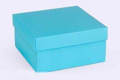 Коробка для подарка Премиум бирюзовая