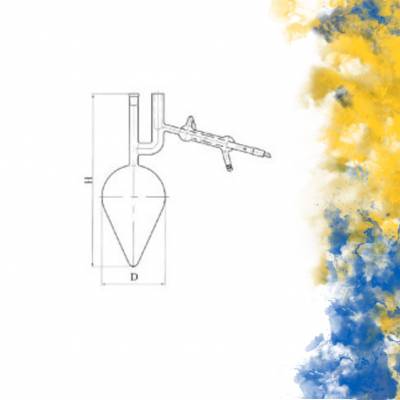 КОЛБА КЛЯЙЗЕНА С ХОЛОДИЛЬНИКОМ 1