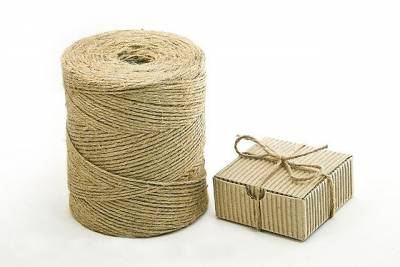 Веревка для декора из джута классическая