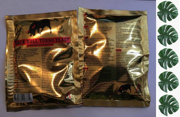 Купити Купити Дрожжи black bull turbo yeast 87 гр Йосифон в Україні в Україні