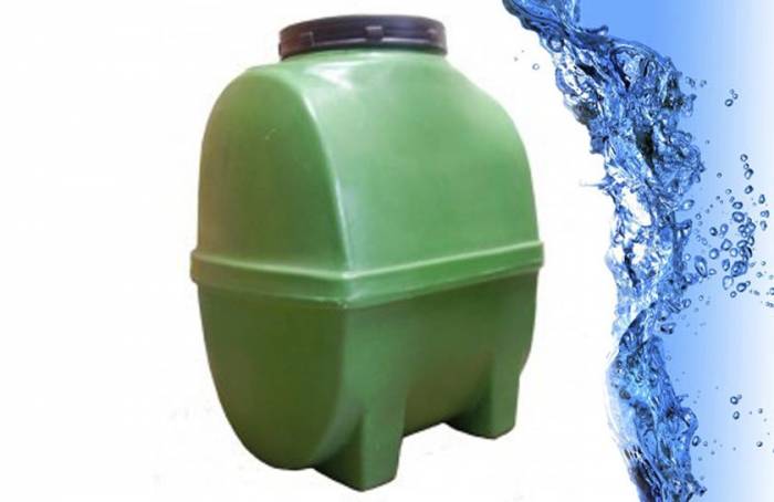 Купити Купити Зеленая пластиковая бочка с краном 50 L Бразда в Україні в Україні
