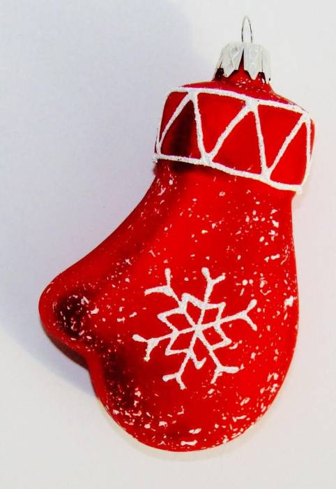 Елочная игрушка "Рукавичка"