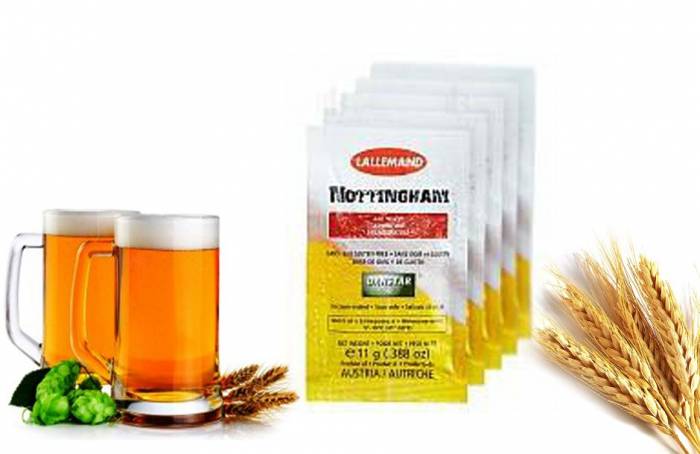 Купити Купити Набор пивных дрожжей DANSTAR Ноттингем Ale 10 шт Жиклёр в Україні в Україні