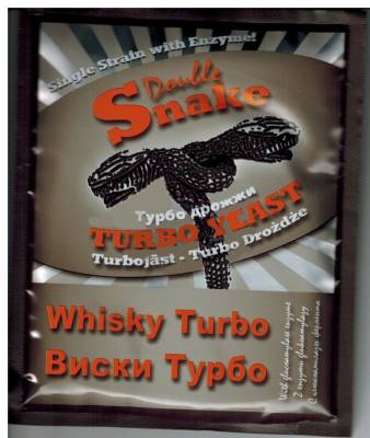Купить турбо дрожжи Double Snake Whisky Близница