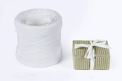 Лента для декорирования белая