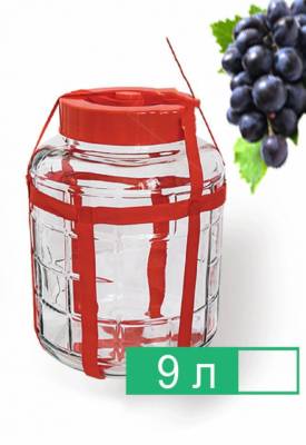 Бутыль с крышкой 9 литров Афины