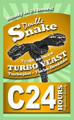 Купить турбо дрожжи DoubleSnake C24 Блэк