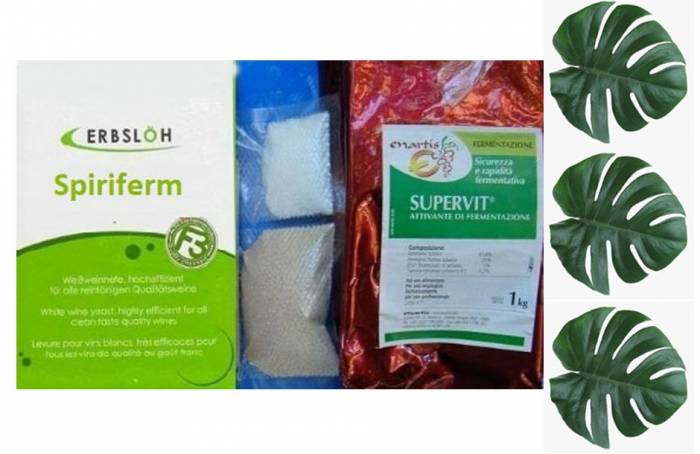 Купити Купити Дрожжи для водки Spiriferm - фрукт, комплект на 100л в Україні в Україні