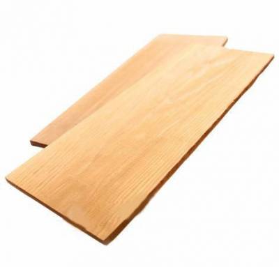 Кедровая доска для гриля 14x38cм 2 штуки Собутка