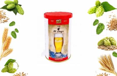 Концентрат для изготовления пива 86 Days Pilsner 1700 грамм Жара