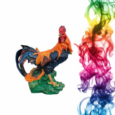 Садовая фигура купить Петух высота 60 см калина