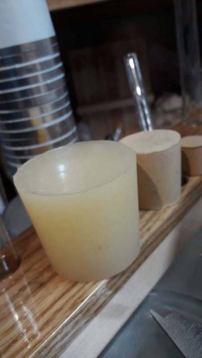 Силиконовая пищевая лабораторная пробка 39x46x41 мм Секвоя