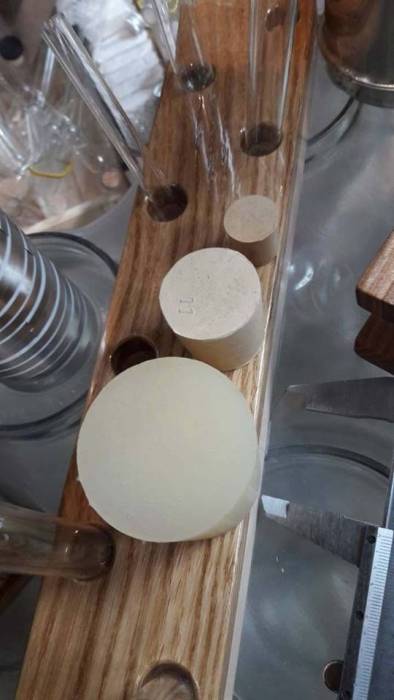 Силиконовая пищевая лабораторная пробка 39x46x41 мм Секвоя