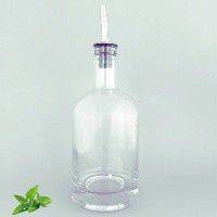 Купить Стеклянная бутылка с толстым дном 500 мл с гейзером