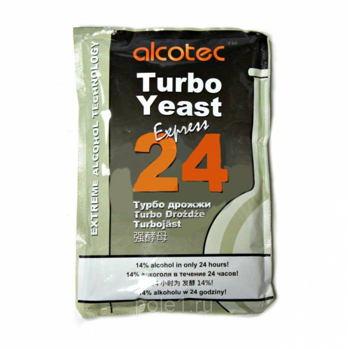 Купить спиртовые дрожжи ALCOTEC 24 YEAST 205 гр Богдо