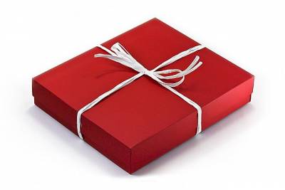 Коробка для подарков Тандем красная