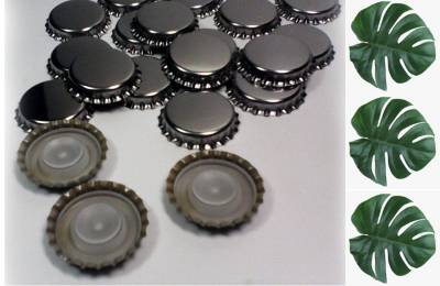 Кронен-пробка 29 мм &quot;Увалди&quot; нержавеющая, с уплотнителем (100 шт)