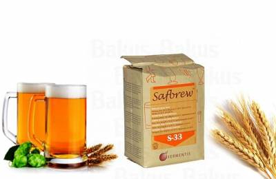 Сухие пивные дрожжи Safbrew S 33 500 г Жироскоп