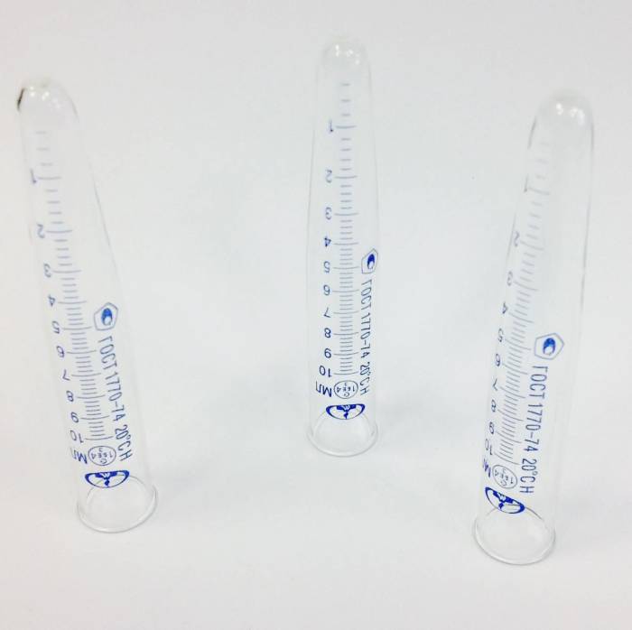 Пробирка химическая термоустойчивая 10 мл Тула