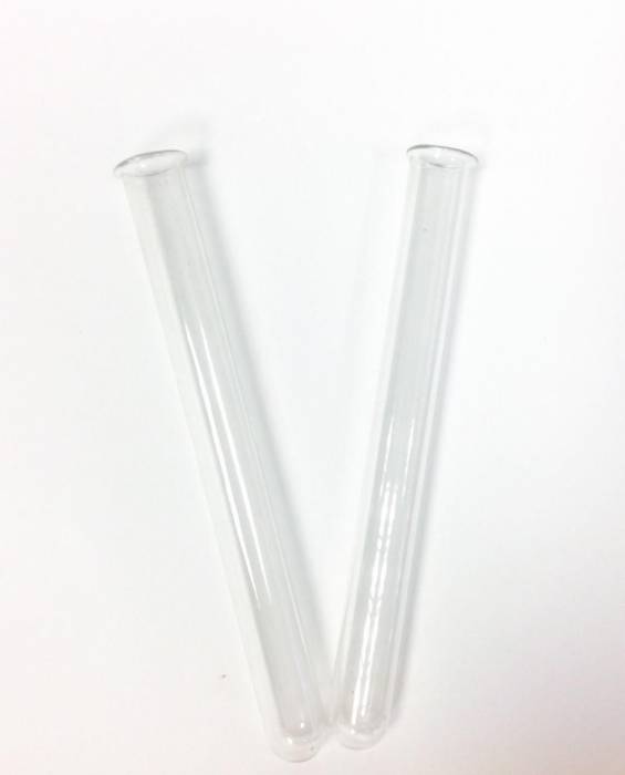 Стеклянная лабораторная пробирка