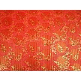 Бумага President гофрированная Круги на красном