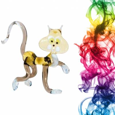 Фигурка из стекла Кошечка Зернойс