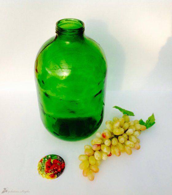 Бутыль зелёный 10 л Полесье крупный опт