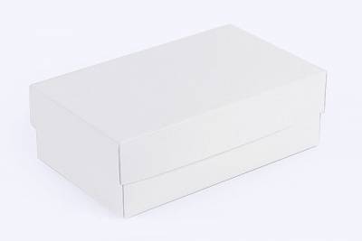 Праздничная коробочка Мидл белая