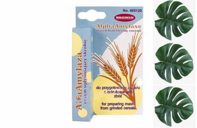 Фермент для разжижения крахмала Альфа амилаза 4 грамма Инвалд