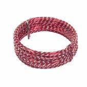 Diamond Sensation Wire  алюминиевая проволока  с бриллиантовым эффектом  30 м 2 мм  красная  