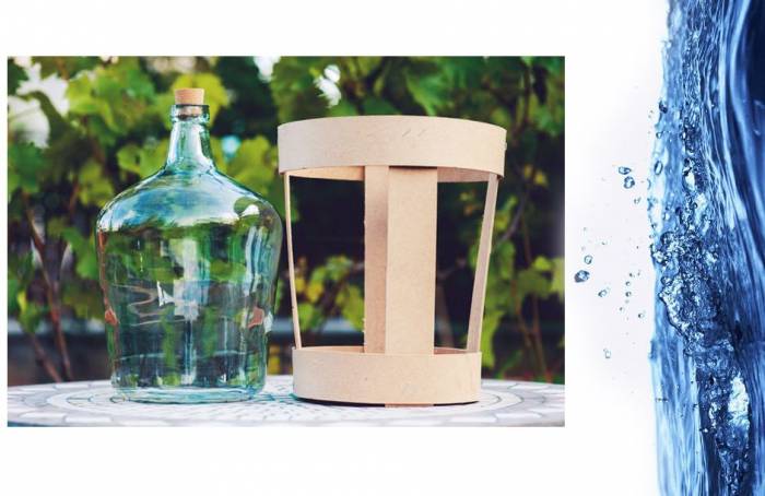 Сулея с корзиной 12 литров