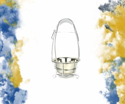 Корзина для угля Silver