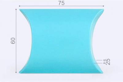 Коробка футляр голубая Акиллбег