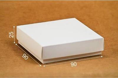 Коробка квадро белая Амагер