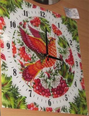 Купить часы настенные 400x400 мм Дровосек